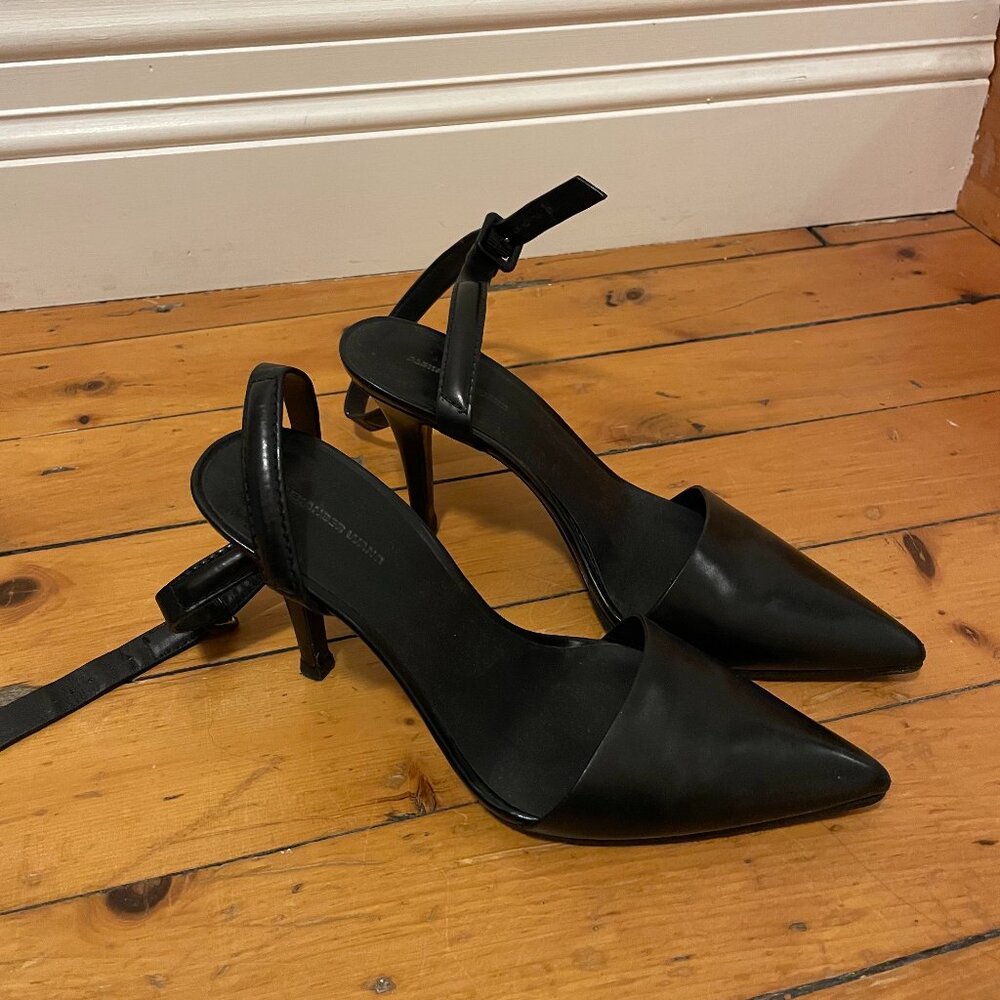 Alexander Wang Leather D'Orsay Pumps